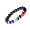 7 Hexagon Shaped Chakra Bracelet